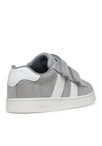 Geox Sneakersy J Eclyper Boy J65LSC 022BC C0579 D Szary. Kolor: szary. Materiał: skóra, zamsz #5