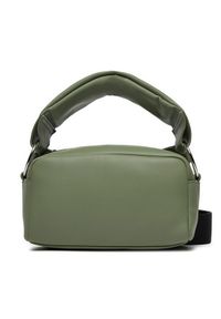 Tommy Jeans Torebka Tjw Bold Camera Bag AW0AW16262 Khaki. Kolor: brązowy. Materiał: skórzane