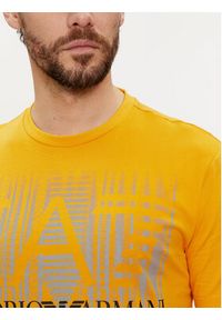EA7 Emporio Armani T-Shirt 3DPT44 PJ02Z 1680 Pomarańczowy Regular Fit. Kolor: pomarańczowy. Materiał: bawełna #2