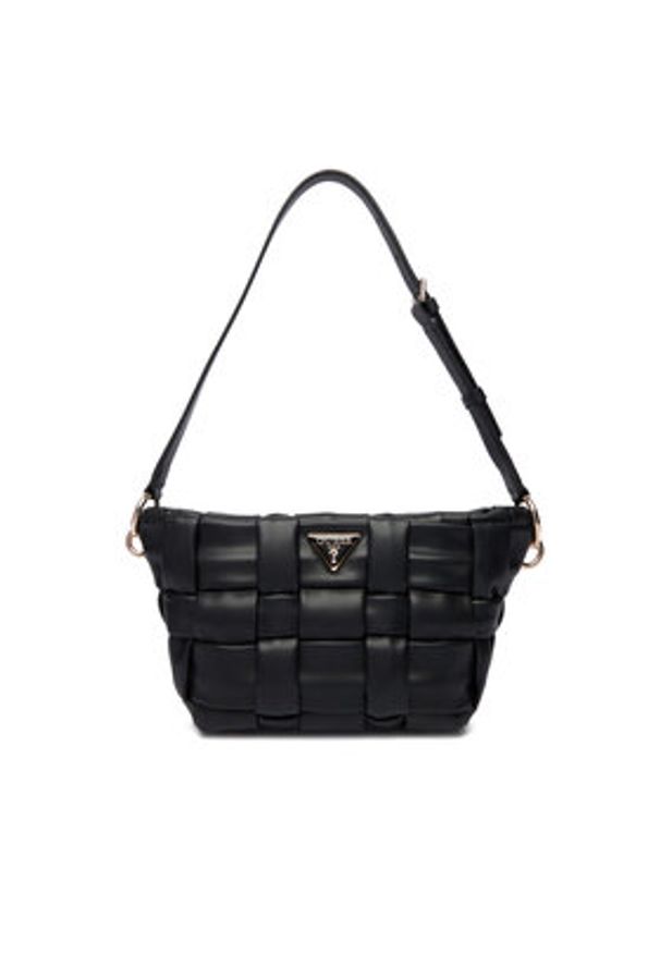 Guess Torebka Marion HWWG80 72170 Czarny. Kolor: czarny. Materiał: skórzane