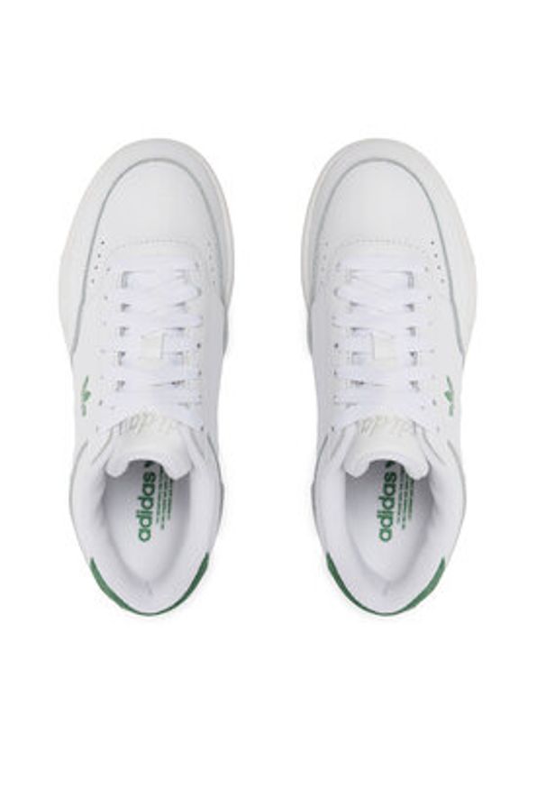 Adidas - adidas Sneakersy Court Super W IE8082 Biały. Kolor: biały. Materiał: skóra
