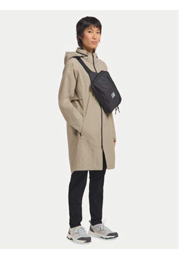 Jack Wolfskin Parka Wellsee A63896 Szary Regular Fit. Kolor: szary. Materiał: syntetyk