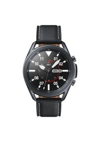 SmartWatch SAMSUNG Galaxy Watch3 LTE 45 mm Czarny SM-R845FZKAEUE. Rodzaj zegarka: smartwatch. Kolor: czarny. Materiał: skóra. Styl: klasyczny, militarny #1