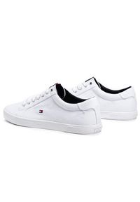 TOMMY HILFIGER - Tommy Hilfiger Sneakersy Iconic Long Lace Sneaker FM0FM01536 Biały. Kolor: biały. Materiał: materiał #4