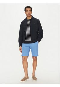 TOMMY HILFIGER - Tommy Hilfiger Szorty materiałowe Harlem MW0MW23568 Błękitny Regular Fit. Kolor: niebieski. Materiał: bawełna #4