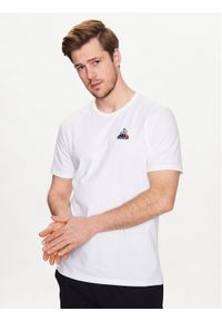 Le Coq Sportif T-Shirt 2310546 Biały Regular Fit. Kolor: biały. Materiał: bawełna #1