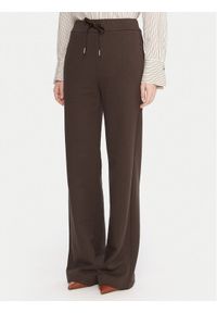 Maryley Spodnie dresowe 25IB558/07CO Brązowy Relaxed Fit. Kolor: brązowy. Materiał: bawełna #1