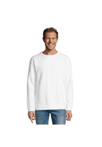 SOL'S - Męska Bluza Sully. Kolor: biały