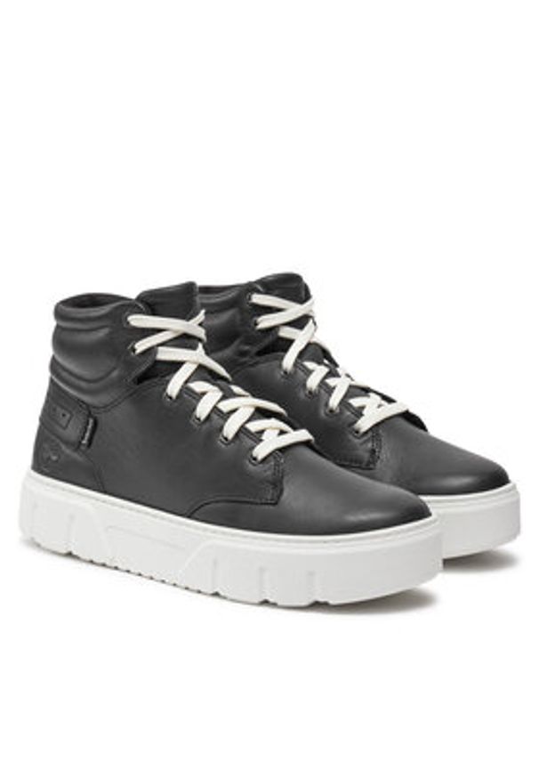 Timberland Sneakersy Laurel Court TB0A27EKW021 Czarny. Kolor: czarny. Materiał: skóra