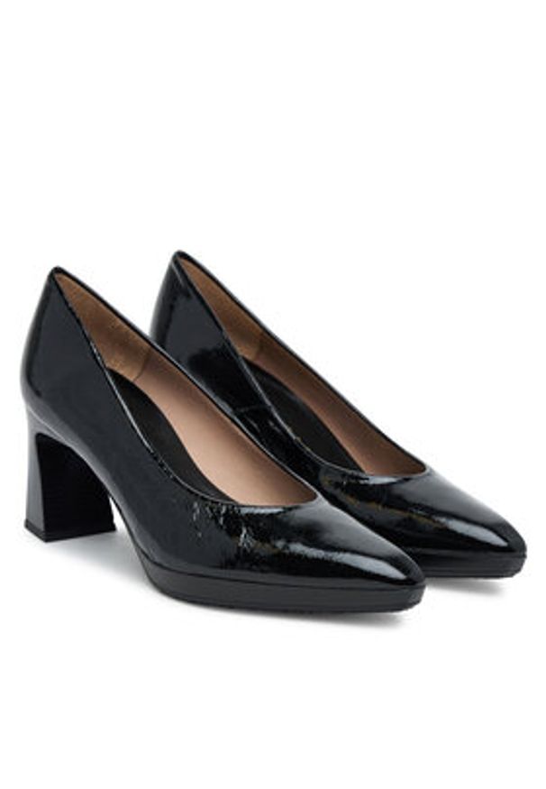 Hispanitas Półbuty HI254245 Czarny. Kolor: czarny. Materiał: skóra