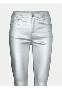 Vero Moda Spodnie materiałowe Flash 10329072 Srebrny Flared Fit. Kolor: srebrny. Materiał: wiskoza #2