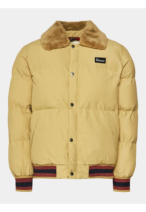 Penfield Kurtka bomber PFD0433 Beżowy Regular Fit. Kolor: beżowy. Materiał: bawełna