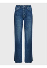 Simple Jeansy SPDJ504-01 Granatowy Relaxed Fit. Kolor: niebieski