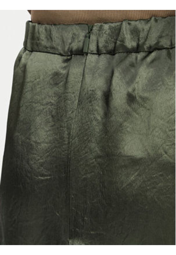 Max Mara Spódnica trapezowa Nuevo 2516101028 Zielony Regular Fit. Kolor: zielony. Materiał: satyna