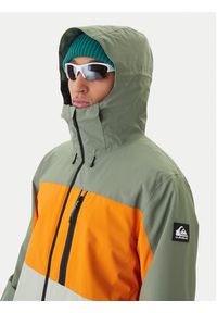 Quiksilver Kurtka snowboardowa Sycamore EQYTJ03457 Zielony Modern Fit. Kolor: zielony. Materiał: syntetyk. Sport: snowboard #2