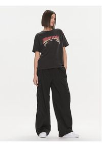 Tommy Jeans T-Shirt Rock DW0DW17370 Czarny Relaxed Fit. Kolor: czarny. Materiał: bawełna. Styl: rockowy #4