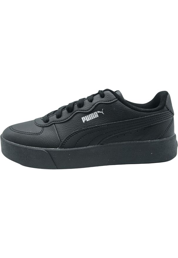 Puma - Buty na co dzień damskie PUMA SKYE CLEAN eko skóra. Okazja: na co dzień. Kolor: czarny. Materiał: skóra