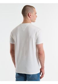 Big-Star - Koszulka męska bawełniana z nadrukiem biała Messeret 100. Kolor: biały. Materiał: bawełna. Wzór: nadruk #5