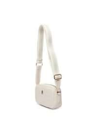 TOMMY HILFIGER - Tommy Hilfiger Torebka Th Essential Camera Bag AW0AW18370 Beżowy. Kolor: beżowy. Materiał: skórzane #6