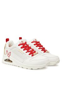 skechers - Skechers Sneakersy 177991/WRD Biały. Kolor: biały. Materiał: skóra #6