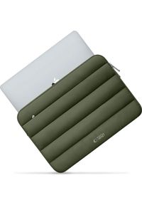 TECH-PROTECT - Etui Tech-Protect Fluffy Laptop 15-16 zielony. Kolor: zielony. Materiał: materiał. Styl: elegancki, casual #6