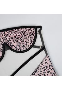 Intica - Body damskie z transparentnym klinem na wieczór i co dzień Sapna. Materiał: materiał #6