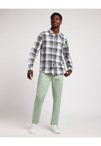 Lee - LEE MĘSKA KOSZULA LEESURE SHIRT OLIVE GROVE 112350073 L66N045022 #6