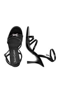 Juicy Couture Sandały EO-LS955554-8 Czarny. Kolor: czarny. Materiał: materiał #7