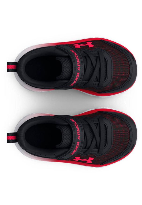 Buty Under Armour BINF Assert 10, Dzieci. Kolor: czarny. Materiał: materiał. Sport: turystyka piesza
