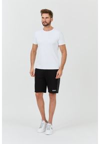 Guess - GUESS Biały męski t-shirt New Tech Str T, Rozmiar L. Kolor: biały