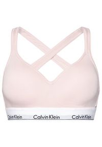 Calvin Klein Underwear Biustonosz top 000QF1654E Różowy. Kolor: różowy. Materiał: bawełna #4