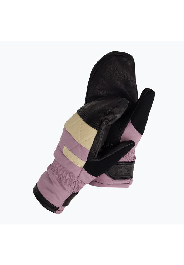Rękawice snowboardowe damskie Dakine Fleetwood Mitt. Kolor: fioletowy. Sezon: zima. Sport: snowboard