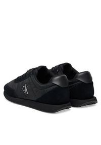 Calvin Klein Sneakersy Retro Runner Ess Mix Mat YM0YM01361 Czarny. Kolor: czarny. Materiał: materiał #6