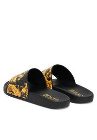 Versace Jeans Couture Klapki 80VA3SQ3 ZS365 G89 Czarny. Kolor: czarny. Materiał: syntetyk #5