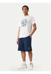 Versace Jeans Couture Szorty sportowe 80GADT03 CF01T Granatowy Regular Fit. Kolor: niebieski. Materiał: bawełna. Styl: sportowy #2