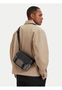 Calvin Klein Saszetka Mixed Emblem Aop LV04D3451G Beżowy. Kolor: beżowy. Materiał: materiał #1