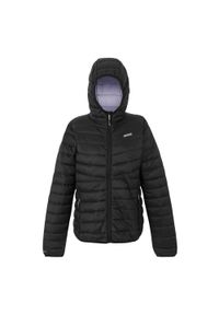 Regatta - Kurtka Damska Hillpack IV Padded Jacket. Kolor: czarny. Materiał: puch. Sport: turystyka piesza