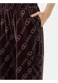 Liu Jo Sport Spodnie dresowe TF5111 J4955 Brązowy Relaxed Fit. Kolor: brązowy. Materiał: syntetyk #5