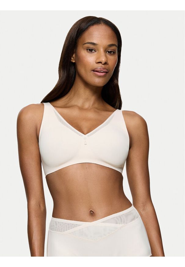 Triumph Biustonosz bezfiszbinowy True Shape Sensation 10218244 Écru. Materiał: syntetyk