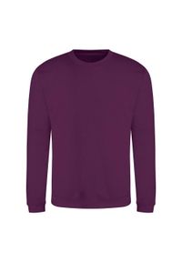AWDIS - Zwykła Bluza Unisex Dla Dorosłych. Kolor: fioletowy