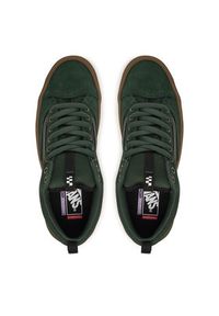Vans Tenisówki Skate Old Skool 36+ VN000D5R17P1 Zielony. Kolor: zielony. Materiał: skóra, zamsz #4