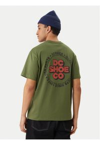 DC Shoes T-Shirt Work Circle EDYZT04369 Zielony Regular Fit. Kolor: zielony. Materiał: bawełna #1