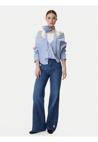Marella Jeansy 2613181014 Niebieski Wide Leg. Kolor: niebieski #2