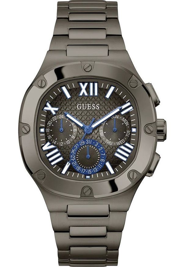 Zegarek Guess Zegarek męski Guess GW0572G5 szary. Kolor: szary