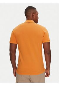 Napapijri Polo Elbas NP0A4GDL Pomarańczowy Regular Fit. Typ kołnierza: polo. Kolor: pomarańczowy. Materiał: bawełna #2