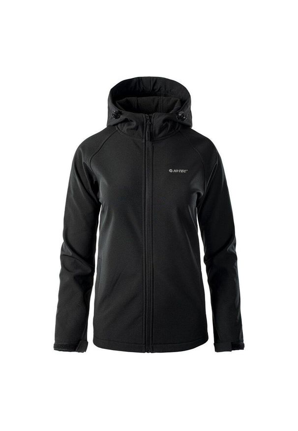Hi-tec - Damska kurtka softshell Hi-Tec Lady Neti. Kolor: czarny. Materiał: softshell