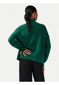 YAS Golf Balis 26030703 Zielony Relaxed Fit. Typ kołnierza: golf. Kolor: zielony. Materiał: syntetyk #3