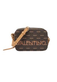 Valentino by Mario Valentino - VALENTINO Mała brązowa torebka Liuto Camera Bag. Kolor: brązowy. Styl: klasyczny #4