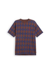 Levi's® T-Shirt Red Tab™ Vintage A06370045 Brązowy Loose Fit. Kolor: brązowy. Styl: vintage #7
