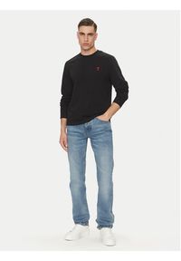 AMI PARIS Jeansy HTR001.DE0046 Niebieski Classic Fit. Kolor: niebieski